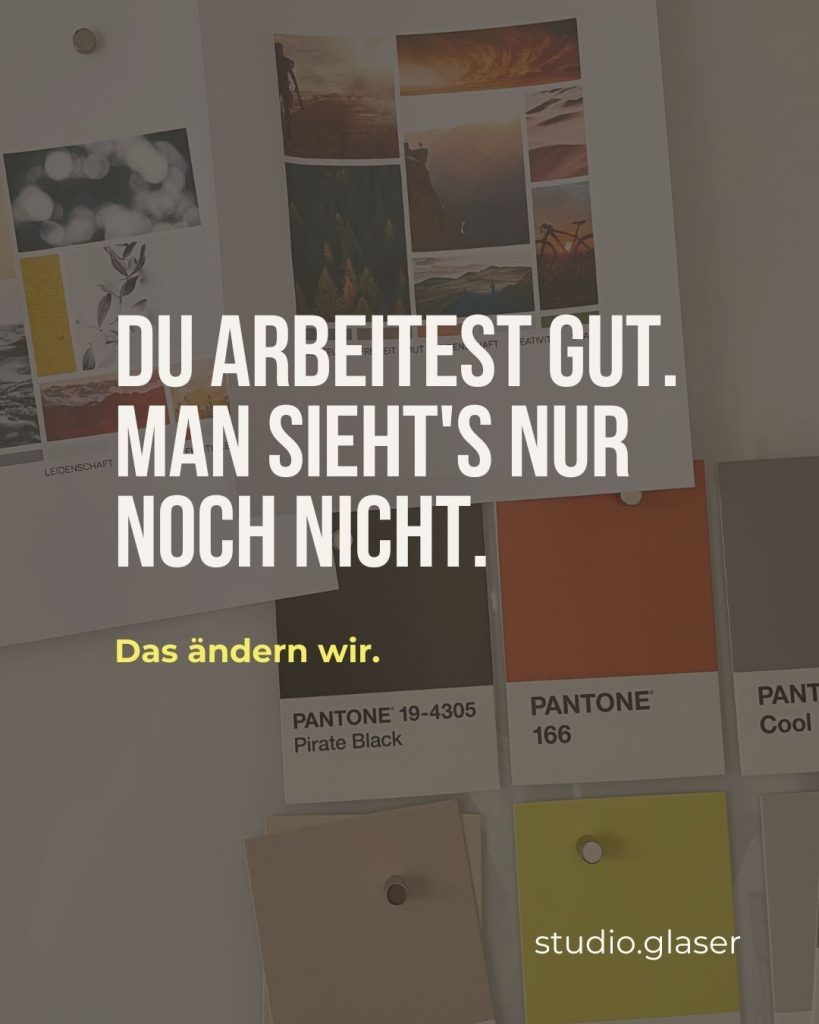 Studio Glaser Grafikdesign und Branding Ludwigsburg für selbstständige Frauen, Dienstleisterinnen und Unternehmerinnen Markenbildung PersonalBranding